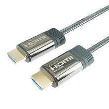 画像をギャラリービューアに読み込む, ホーリック 光ファイバー HDMIケーブル 75m メッシュタイプ グレー HH750-607GY 管理No. 4533115066075