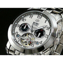 画像をギャラリービューアに読み込む, J.HARRISON 多機能付ビッグテンプ自動巻&手巻き JH-008WB 管理No. 4582263140823