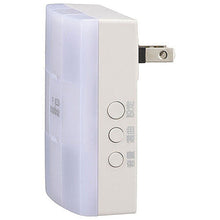 画像をギャラリービューアに読み込む, オーム電機 ワイヤレスチャイム増設用 光フラッシュ受信機 AC電源式 08-0548 OCH-AC48-BLUE 管理No. 4971275805484
