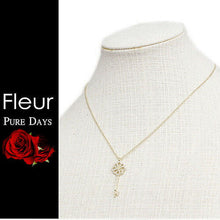 画像をギャラリービューアに読み込む, Pure ネックレス ペンダント レディース イエローゴールド 大粒 キュービック ジュエリー キー 鍵 PFL-206 管理No. 4560337904946