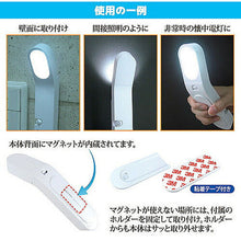 画像をギャラリービューアに読み込む, 旭電機化成 マグネット付 くるっと回るセンサーライト ASL-3310 812824 管理No. 4962644665426