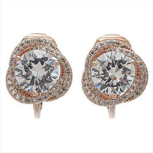 画像をギャラリービューアに読み込む, Fleur イヤリング レディース エレガント キュービック ピンク ゴールド 0006pfle-104 管理No. 4560337908050