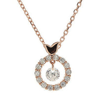 画像をギャラリービューアに読み込む, TirrLirr スウィング 揺れる ネックレス シルバー925 キュービック TNSS-103 管理No. 4560337902737