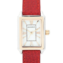 画像をギャラリービューアに読み込む, GRANDEUR レディースウォッチカラフルレザーバンドシリーズ トマトレッド ESL073T2 管理No. 4540070280590