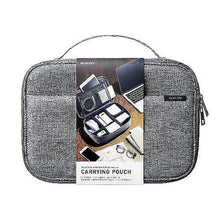 画像をギャラリービューアに読み込む, エレコム ガジェットポーチ/オーガナイズポーチ/キャリングタイプ/グレー BMA-GP15GY 管理No. 4549550174367