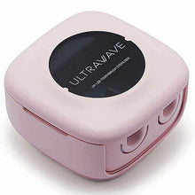 画像をギャラリービューアに読み込む, MEDIK 充電式歯ブラシ除菌ホルダー2本タイプ ピンク MDK-TS22PK 管理No. 4571475231214