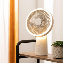 画像をギャラリービューアに読み込む, 【スリーアップ】充電式LEDマルチポータブルファン