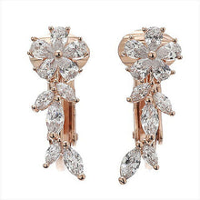 画像をギャラリービューアに読み込む, Fleur イヤリング レディース エレガント キュービック ピンク ゴールド 花 0004pfle-102 管理No. 4560337908036