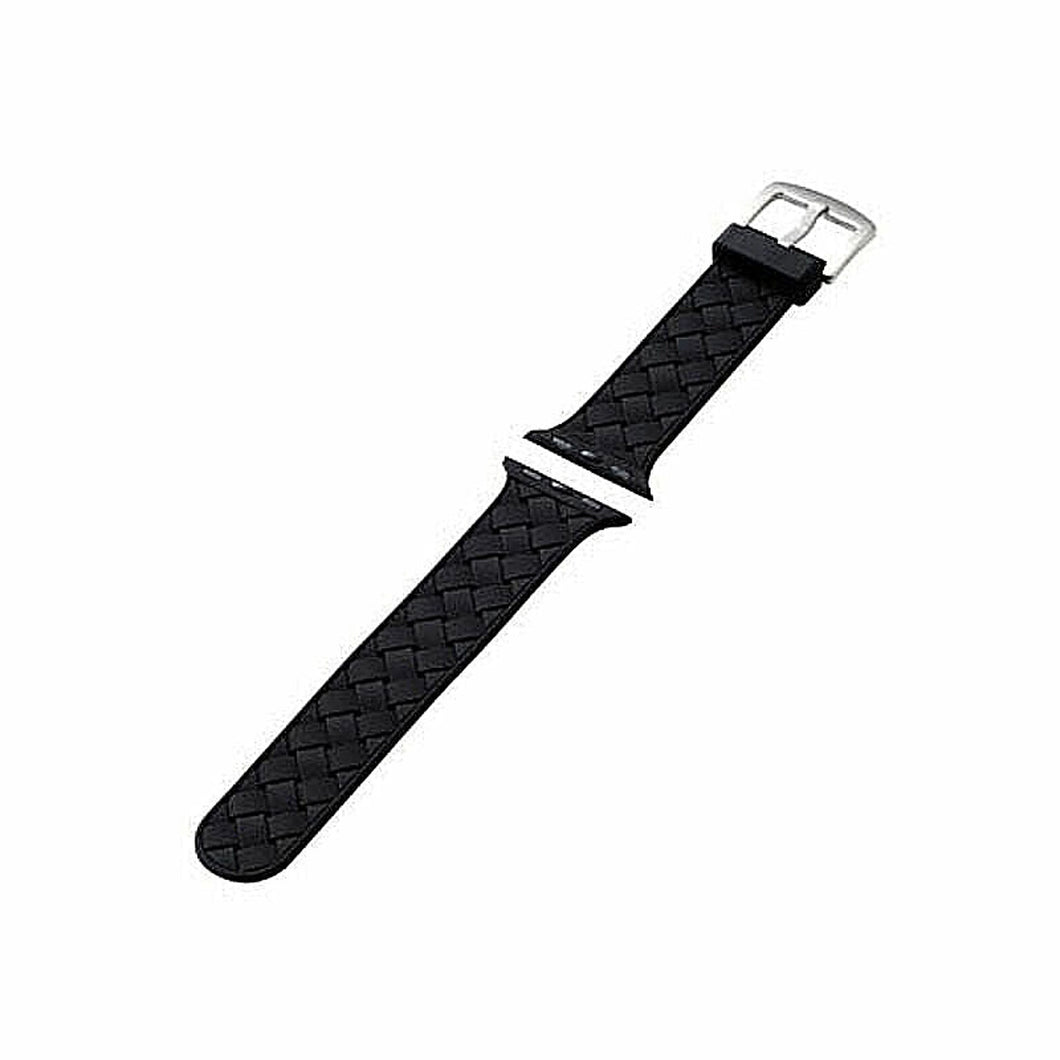 エレコム Apple Watch 40/38mm/シリコンバンド/イントレチャート/ブラック AW-40BDSCIBK 管理No. 4549550121613