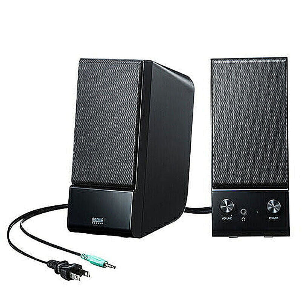 サンワサプライ マルチメディアスピーカー MM-SPL14BKN 管理No. 4969887574195