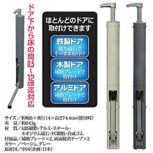 画像をギャラリービューアに読み込む, ノムラテック ハンディドアストッパー　グレー 8109072 管理No. 4909314411297
