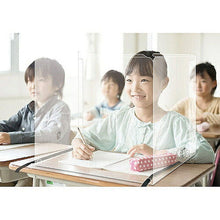 画像をギャラリービューアに読み込む, 【5個セット】ARTEC　学校机飛沫防止ガード　標準サイズ　ATC51083X5 管理No. 4589453012342
