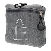 画像をギャラリービューアに読み込む, エツミ 折りたたみトート M グレー VE-6987 管理No. 4975981828126
