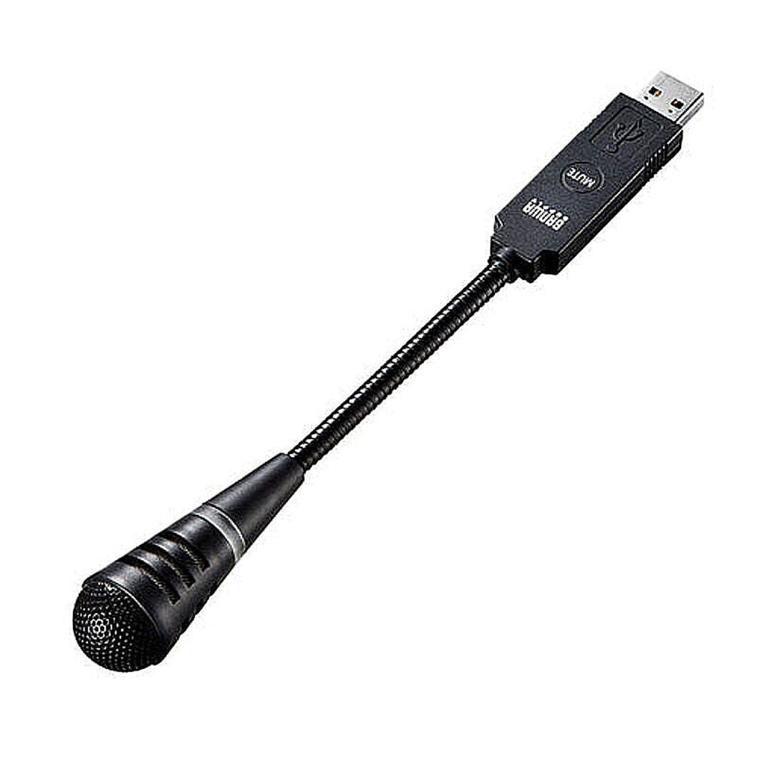 サンワサプライ USBマイクロホン MM-MCU02BK 管理No. 4969887529201