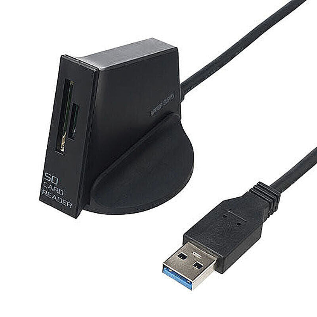 サンワサプライ USB3.2 Gen1 カードリーダー(読み込み専用) ADR-3MSRO1BK 管理No. 4969887594339