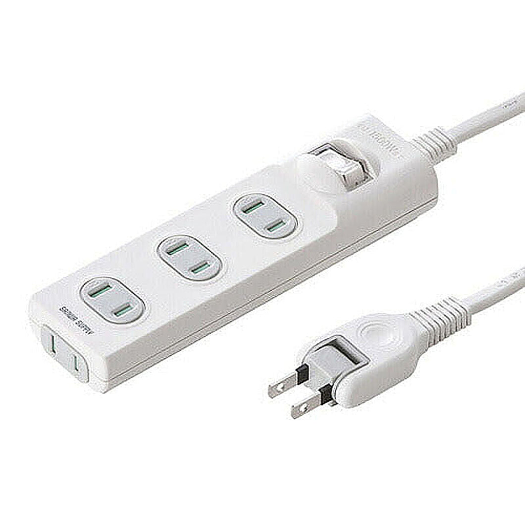 サンワサプライ 火災予防安全タップ TAP-TSH43SWN 管理No. 4969887836514