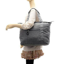 画像をギャラリービューアに読み込む, エツミ 折りたたみトート M グレー VE-6987 管理No. 4975981828126
