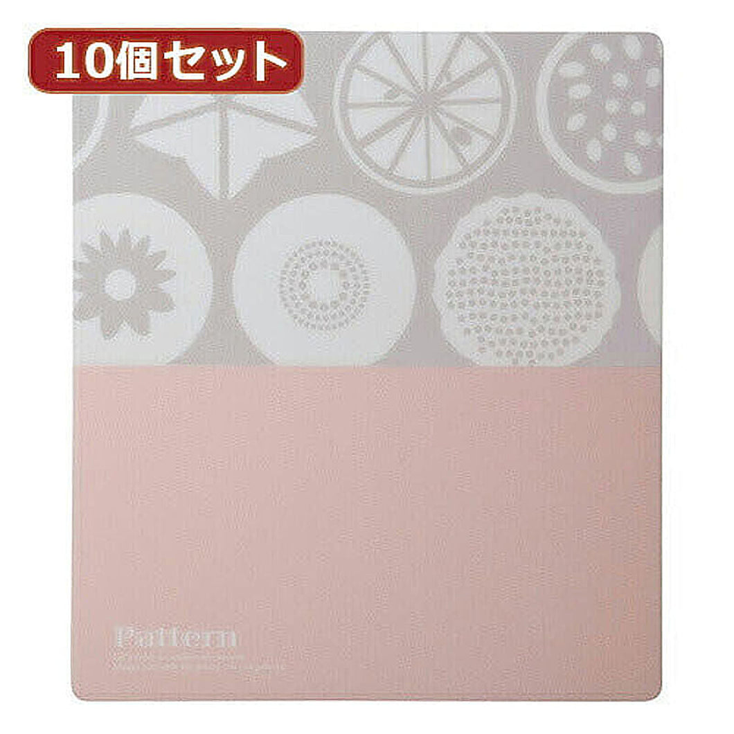 10個セットサンワサプライ パターンマウスパッド(フルーツ) MPD-216CX10 管理No. 4589452983476