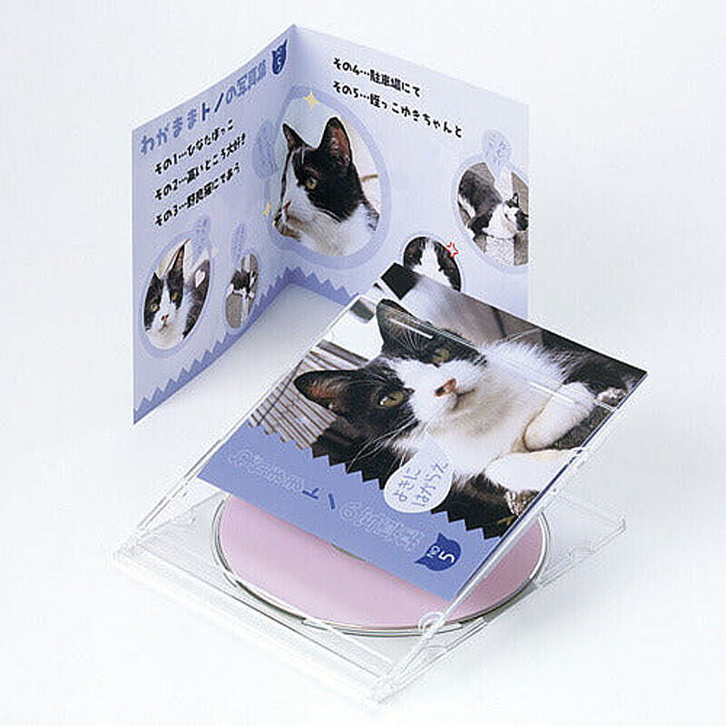 サンワサプライ インクジェットCD・DVDケースカード(見開き・つやなしマット) JP-IND2N 管理No. 4969887425978