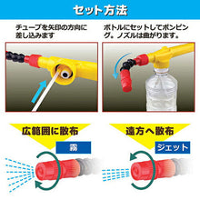 画像をギャラリービューアに読み込む, ジャステム ペットボトル専用 2WAY加圧スプレー 811493 管理No. 4542584480060
