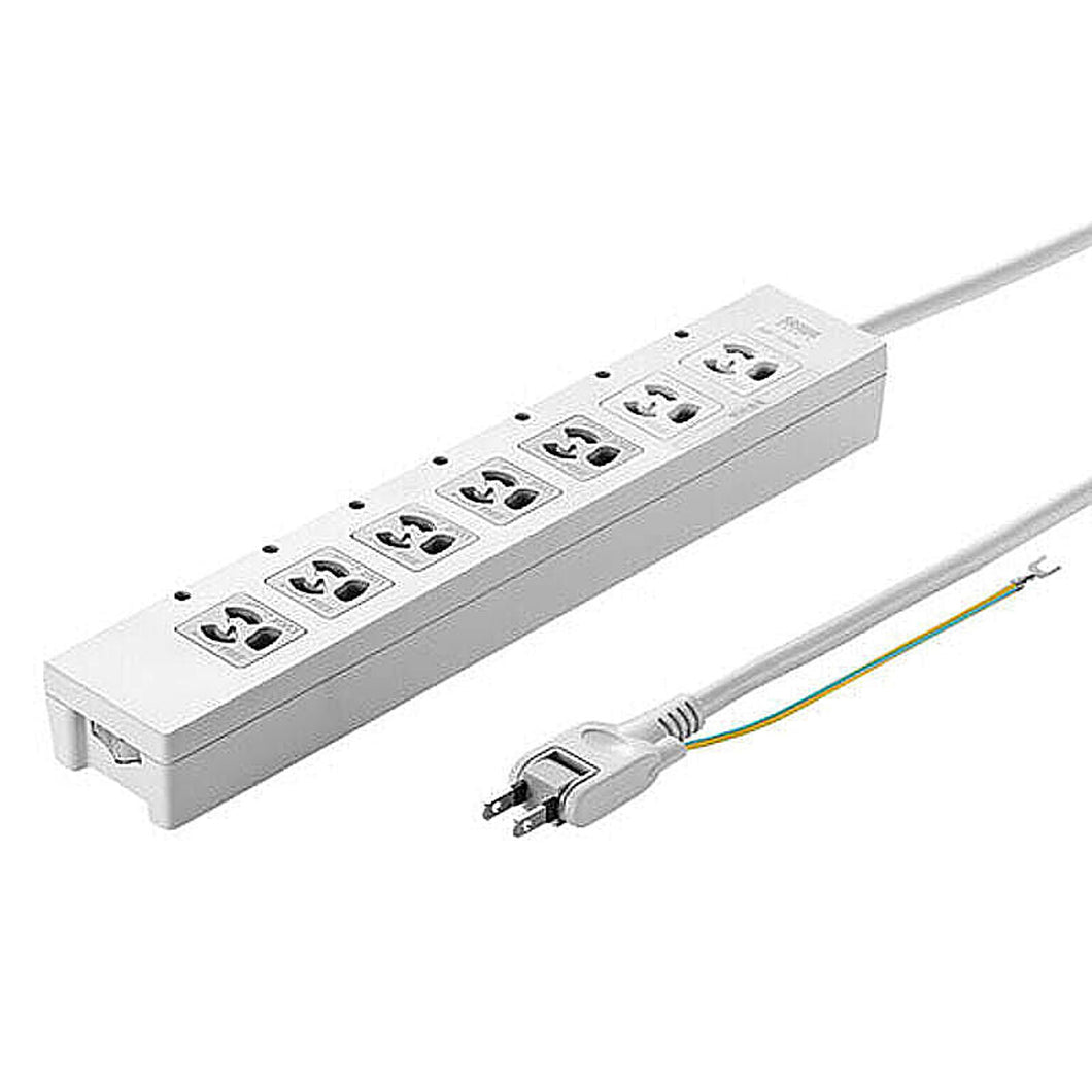 サンワサプライ 電源タップ TAP-F37-2CLK 管理No. 4969887837184