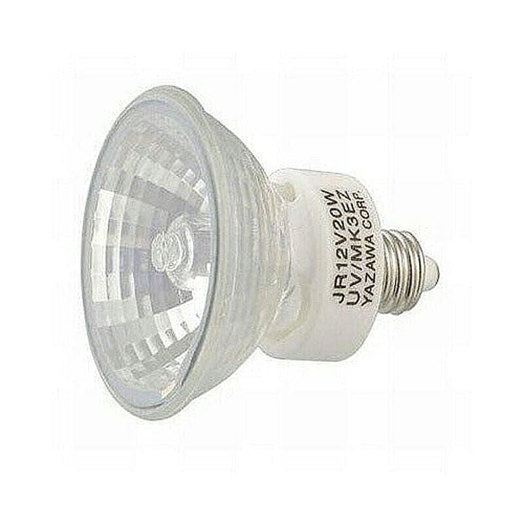 YAZAWA エコクールハロゲン広角20W JR12V20WUV/WK3EZ 管理No. 4966307304042